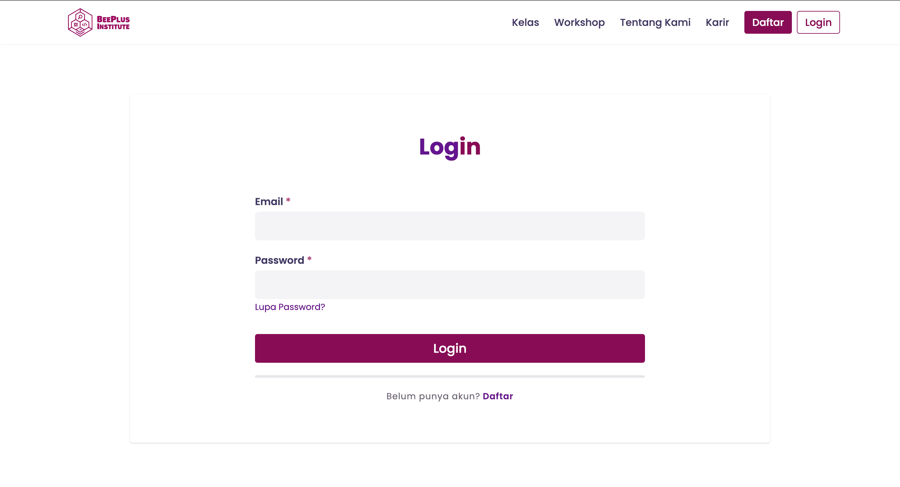 User Login & Registration